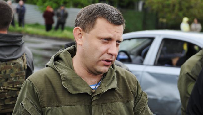 Глава Донецкой народной республики Александр Захарченко. Архивное фото Глава Донецкой народной республики Александр Захарченко. Архивное фото