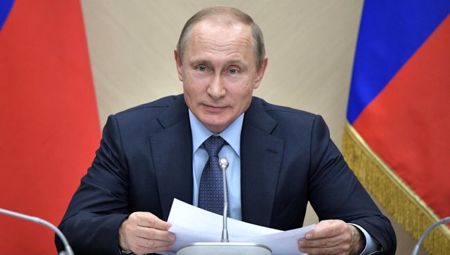 Президент РФ Владимир Путин. Архивное фото Президент РФ Владимир Путин. Архивное фото