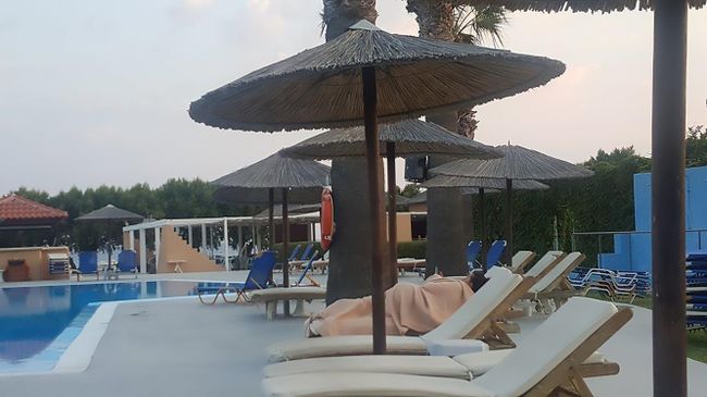 Отель Marmara Club-Hotel в городе Бодрум, Турция после землятрясения. 21 июля 2017