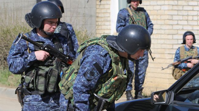 Сотрудники полиции Дагестана