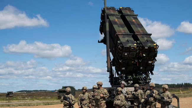 Американский ракетный комплекс Patriot во время учений НАТО в Литве. Архивное фото Американский ракетный комплекс Patriot во время учений НАТО в Литве. Архивное фото