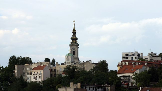 Вид на Стари Град в Белграде, Сербия Вид на Стари Град в Белграде, Сербия