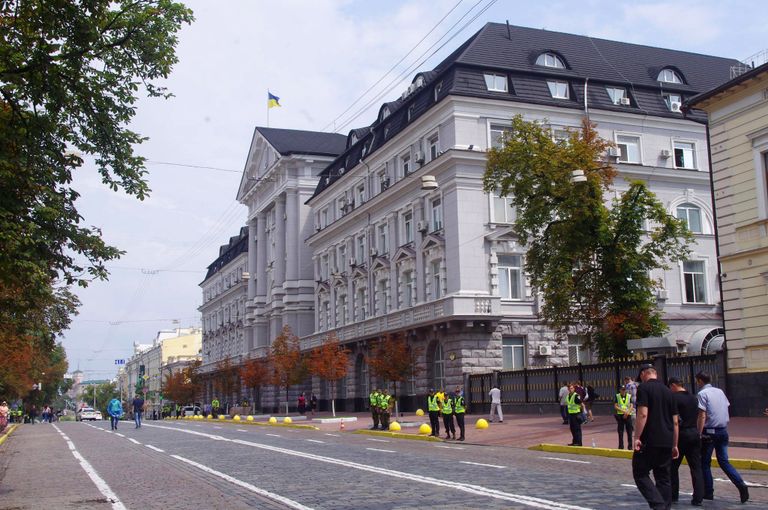 Здание Службы безопасности Украины в Киеве