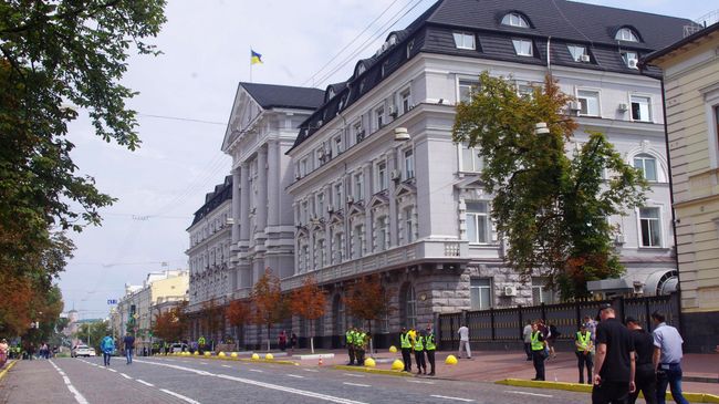 Здание Службы безопасности Украины в Киеве. Архивное фото Здание Службы безопасности Украины в Киеве. Архивное фото