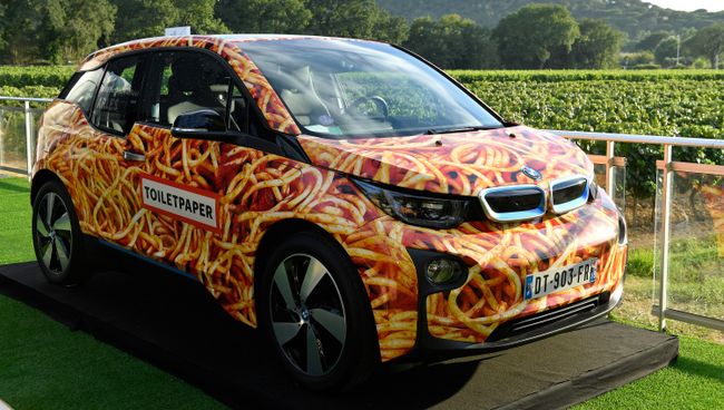 Автомобиль BMW i3 Спагетти-кар Автомобиль BMW i3 Спагетти-кар