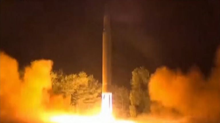 В Северной Корее прошел успешный пуск межконтинентальной баллистической ракеты В Северной Корее прошел успешный пуск межконтинентальной баллистической ракеты