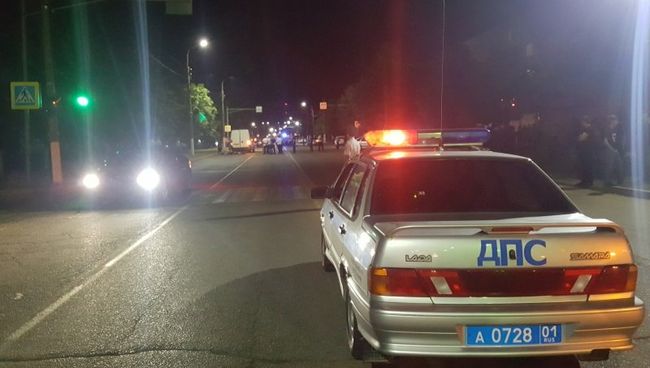 ДТП в городе Адыгейске с наездом на двоих пешеходов со смертельным исходом. 29 июля 2017