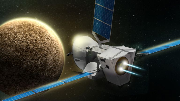 Космический аппарат BepiColombo, производства Airbus Defence and Space Космический аппарат BepiColombo, производства Airbus Defence and Space