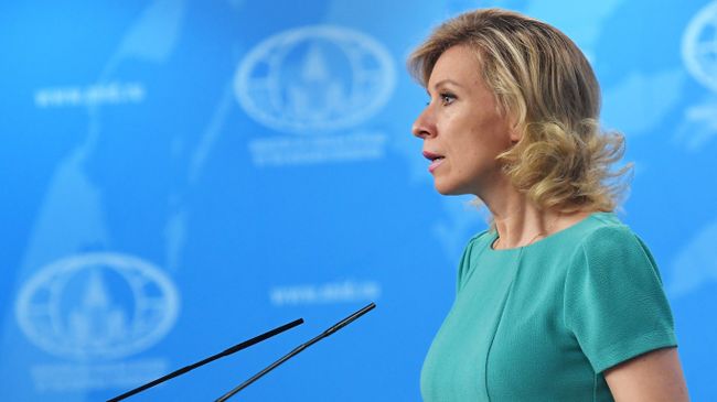 Официальный представитель министерства иностранных дел России Мария Захарова