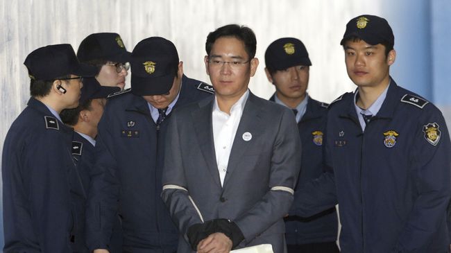 Глава южнокорейской корпорации Samsung Ли Чжэ Ён. Архивное фото Глава южнокорейской корпорации Samsung Ли Чжэ Ён. Архивное фото