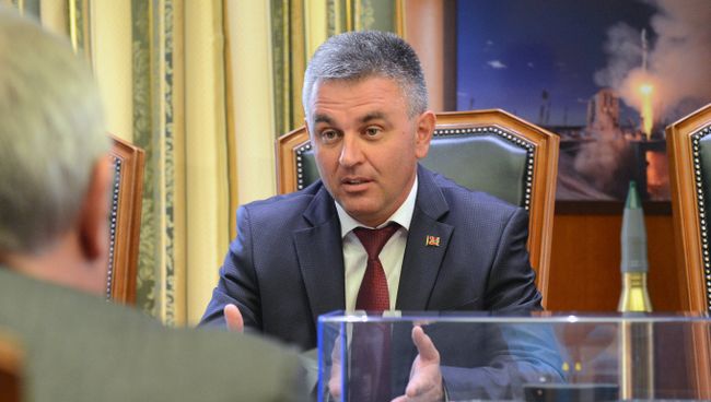 Президент Приднестровской Молдавской республики Вадим Красносельский. Архивное фото Президент Приднестровской Молдавской республики Вадим Красносельский. Архивное фото