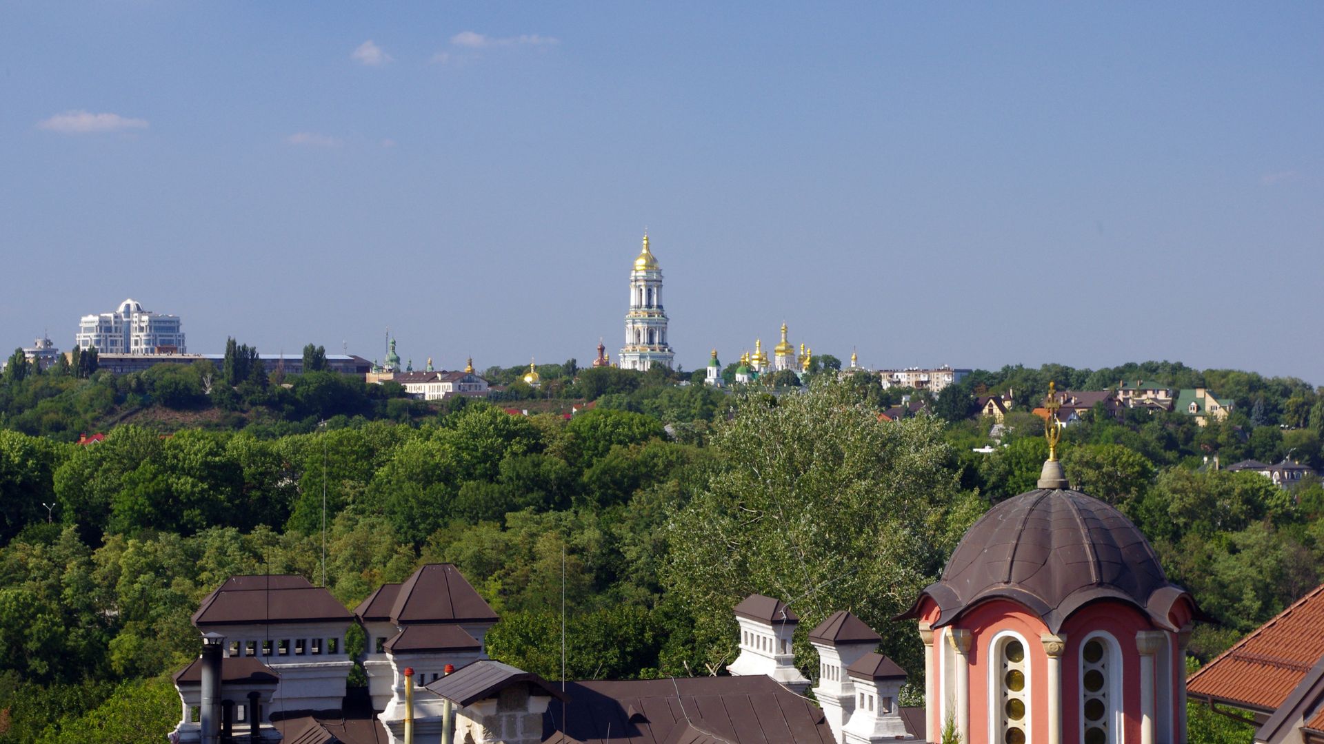 Вид на Киево-Печерскую Лавру. Киев, Украина Вид на Киево-Печерскую Лавру. Киев, Украина - РИА Новости, 1920, 08.09.2022