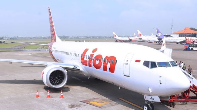 Самолет авиакомпании Lion Air. Архивное фото Самолет авиакомпании Lion Air. Архивное фото