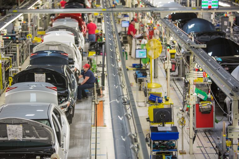 Производство автомобилей Toyota Производство автомобилей Toyota