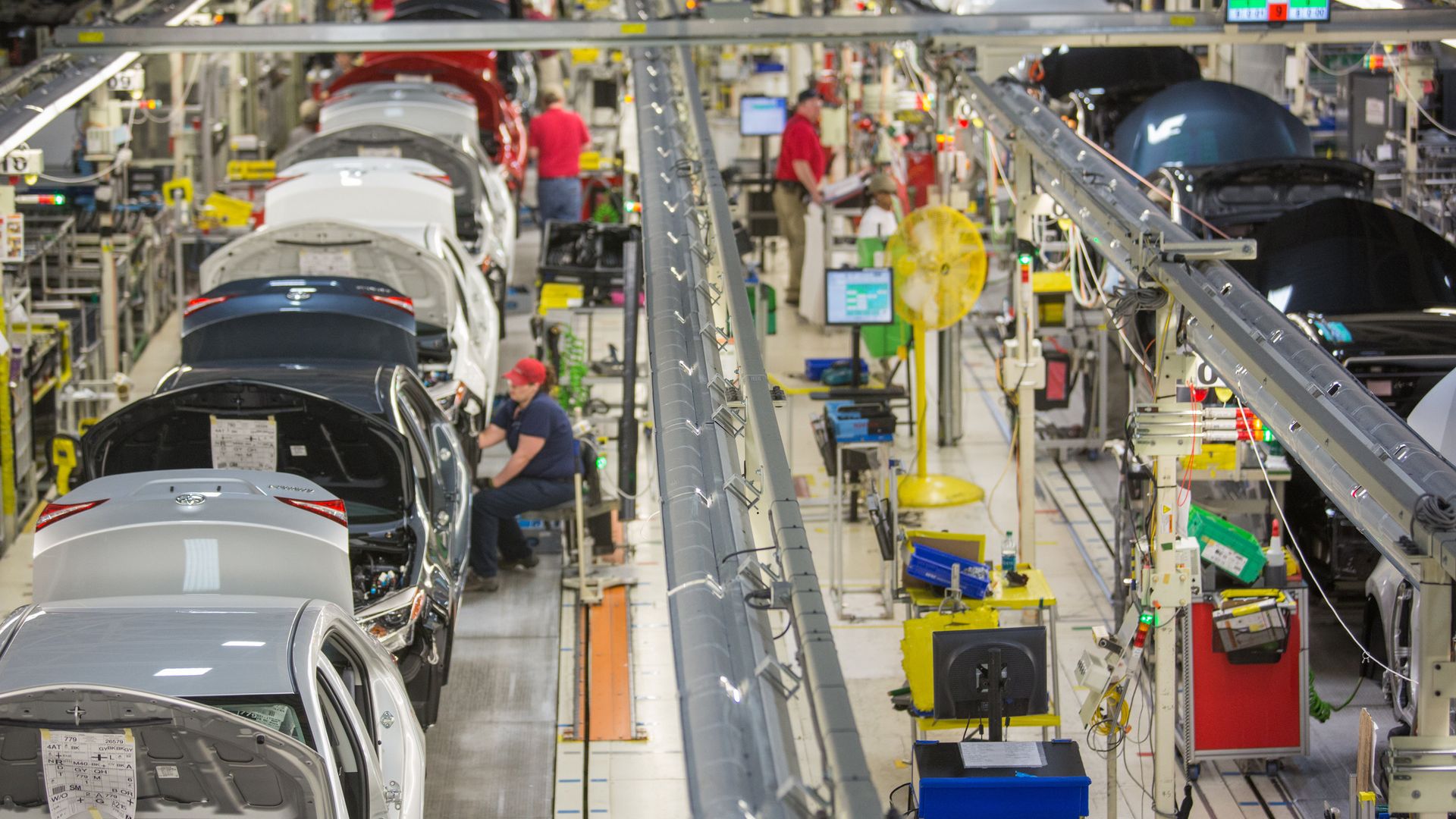Производство автомобилей Toyota Производство автомобилей Toyota - РИА Новости, 1920, 10.03.2025