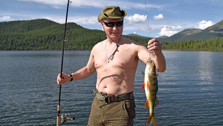 Президент РФ В. Путин провел отпуск в Республике Тыва Президент РФ В. Путин провел отпуск в Республике Тыва