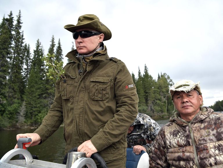 Президент РФ В. Путин провел отпуск в Республике Тыва