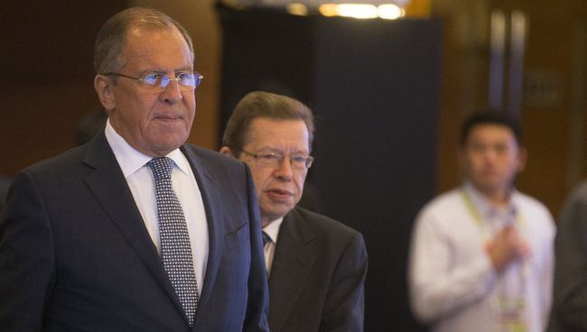 Глава МИД РФ Сергей Лавров на встрече министров иностранных дел в рамках АСЕАН в Маниле. 7 августа 2017
