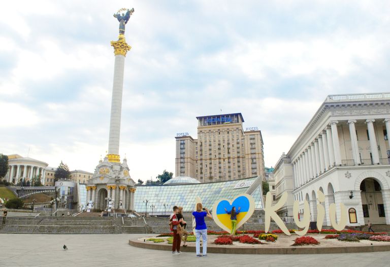 Площадь Независимости в Киеве