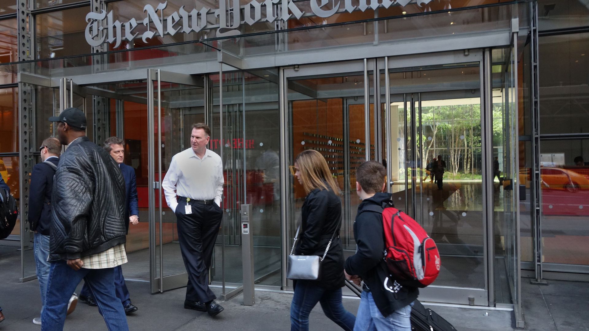 Здание газеты New York Times Здание газеты New York Times - РИА Новости, 1920, 27.05.2022