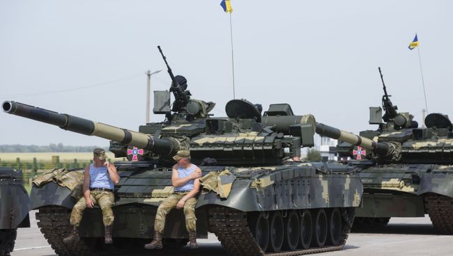 Украинская военная техника. Архивное фото Украинская военная техника. Архивное фото