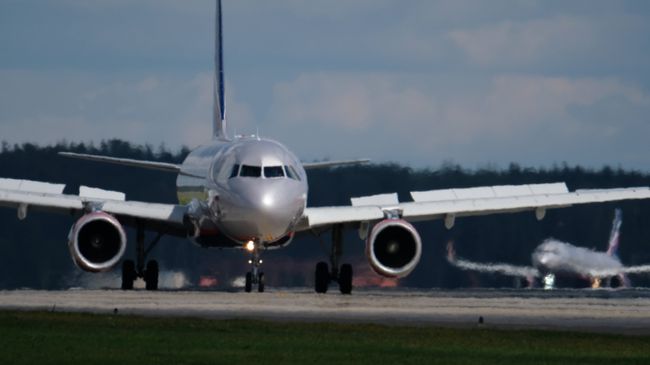 Самолет Airbus. Архивное фото