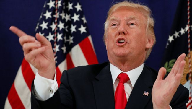 Президент США Дональд Трамп. 10 августа 2017 Президент США Дональд Трамп. 10 августа 2017