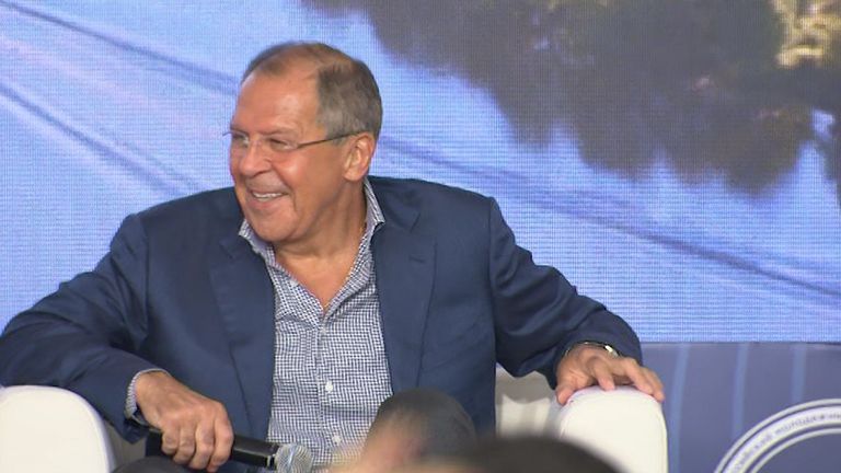 Мамой клянетесь? - Лавров пошутил в ответ на похвалу студента из Дагестана