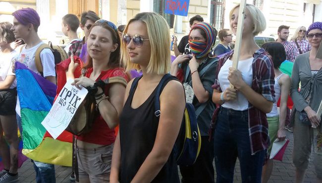 Участники Марша равенства ЛГБТ-сообщества в Одессе. 13 августа 2017 Участники Марша равенства ЛГБТ-сообщества в Одессе. 13 августа 2017