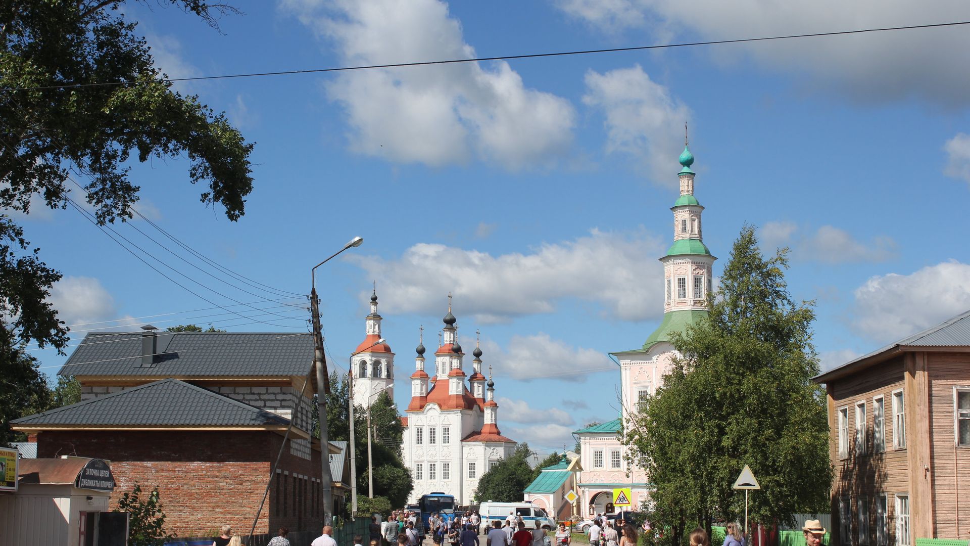 Центр города Тотьма Центр города Тотьма - РИА Новости, 1920, 08.09.2023