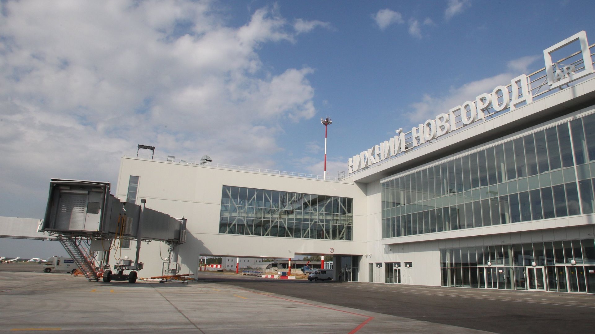 Новый терминал международного аэропорта Стригино в Нижнем Новгороде Новый терминал международного аэропорта Стригино в Нижнем Новгороде - РИА Новости, 1920, 25.04.2025