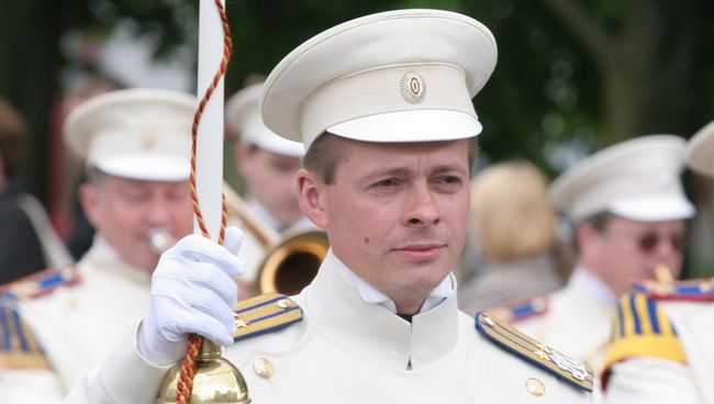 Дирижер Президентского оркестра Евгений Никитин. Архивное фото Дирижер Президентского оркестра Евгений Никитин. Архивное фото