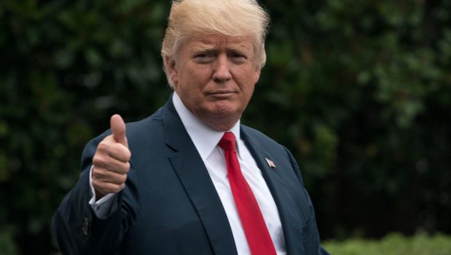 Президент США Дональд Трамп. Архивное фото
