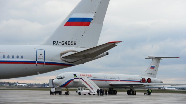 Самолеты Специального Летного Отряда Россия. Архивное фото Самолеты Специального Летного Отряда Россия. Архивное фото