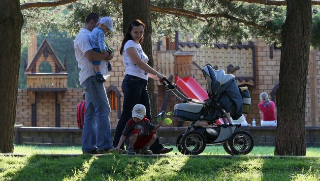 В московском парке имени 50-летия Октября. Архивное фото В московском парке имени 50-летия Октября. Архивное фото