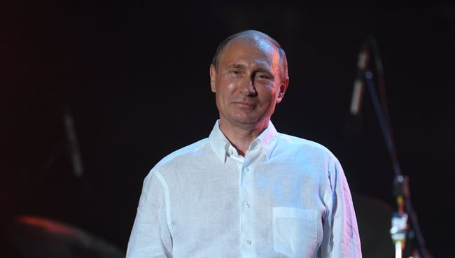 Президент РФ Владимир Путин во время посещения фестиваля Koktebel Jazz Party 2017 Президент РФ Владимир Путин во время посещения фестиваля Koktebel Jazz Party 2017