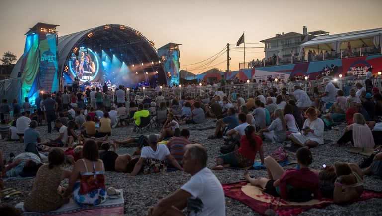 Зрители на фестивале Koktebel Jazz Party 2017 Зрители на фестивале Koktebel Jazz Party 2017