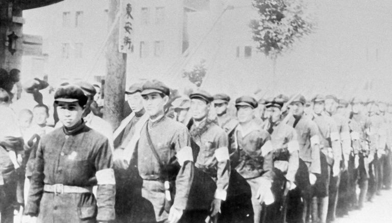 Рабоче-крестьянские отряды Китая во время борьбы с японскими захватчиками