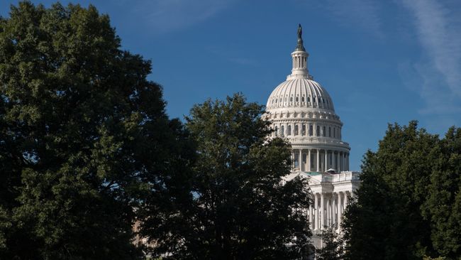 Здание конгресса США в Вашингтоне. Архивное фото Здание конгресса США в Вашингтоне. Архивное фото