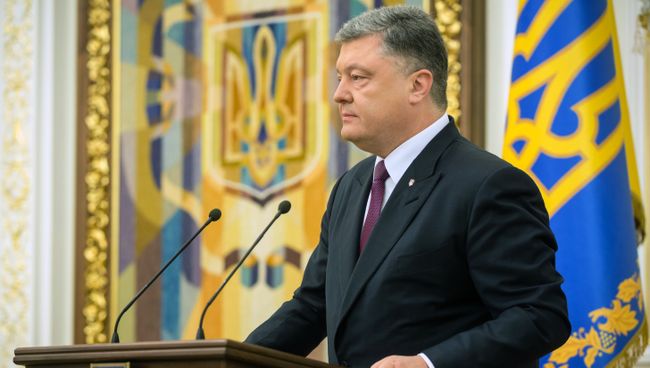 Президент Украины Петр Порошенко. Архивное фото
