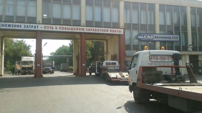 Горьковский автозавод в Нижнем Новгороде. 23 августа 2017 Горьковский автозавод в Нижнем Новгороде. 23 августа 2017