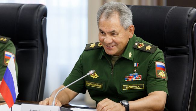Министр обороны России Сергей Шойгу на полях форума АРМИЯ-2017. 23 августа 2017 Министр обороны России Сергей Шойгу на полях форума АРМИЯ-2017. 23 августа 2017