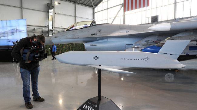 Крылатая ракета производства американской компании Lockheed Martin. Архивное фото Крылатая ракета производства американской компании Lockheed Martin. Архивное фото