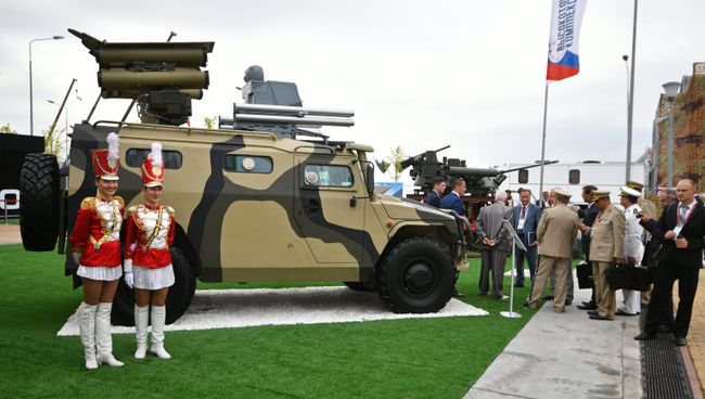 Многоцелевой ракетный комплекс Корнет-ЭМ на международном военно-техническом форуме Армия-2017. Архивное фото