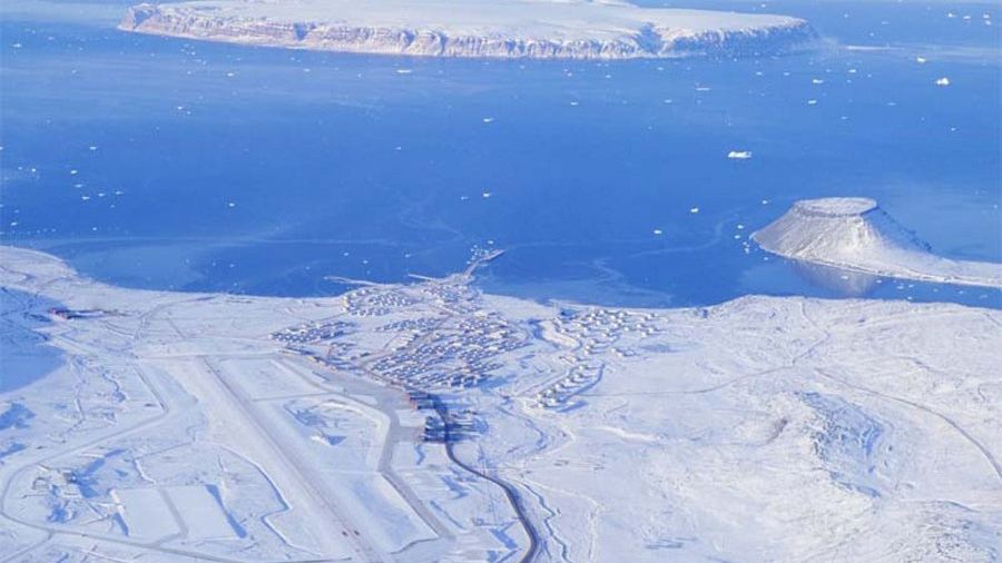 Американская авиабаза Туле в Гренландии Американская авиабаза Туле в Гренландии - РИА Новости, 1920, 19.12.2022