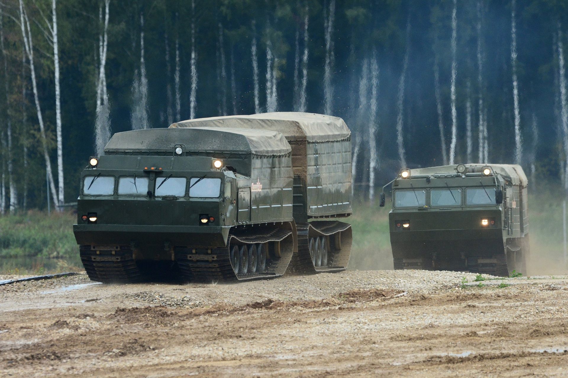 Двухзвенный вездеход ДТ-30 Витязь Двухзвенный вездеход ДТ-30 Витязь - РИА Новости, 1920, 30.12.2025