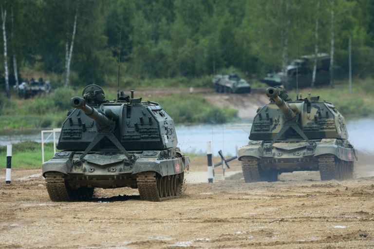 Самоходная артиллерийская установка Мста-С Самоходная артиллерийская установка Мста-С
