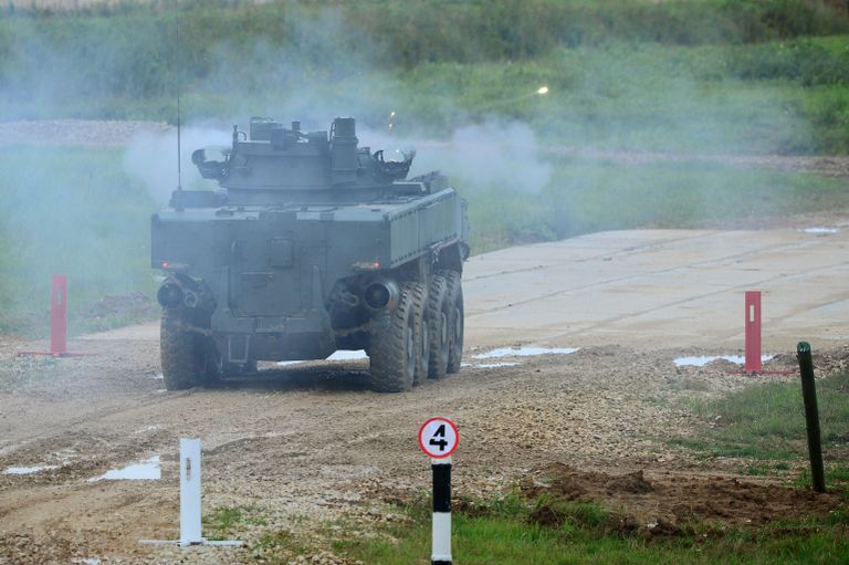 Боевая машина пехоты К-17 Бумеранг в рамках форума Армия-2017 Боевая машина пехоты К-17 Бумеранг в рамках форума Армия-2017