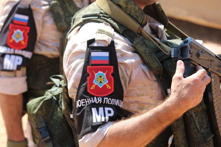 Военная полиция Вооружённых Сил Российской Федерации в провинции Алеппо, Сирия Военная полиция Вооружённых Сил Российской Федерации в провинции Алеппо, Сирия
