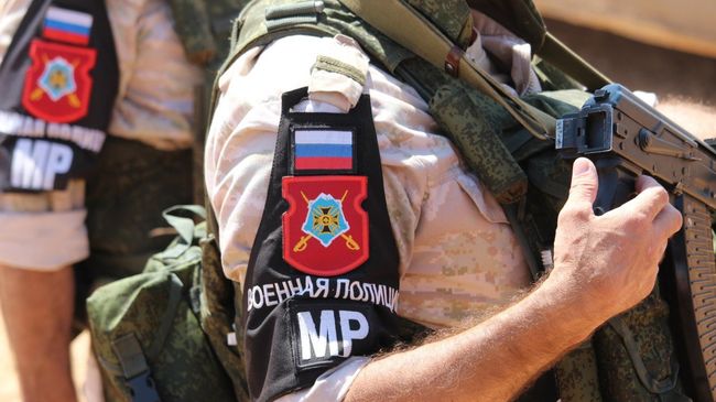 Военная полиция Вооружённых Сил Российской Федерации в Сирии. Архивное фото